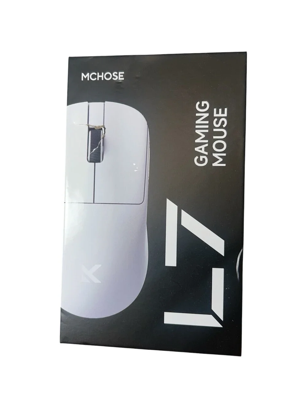 MCHOSE L7 Ultra+ Black Wireless Gaming Mouse HW-L7-15KH - New / Open Box